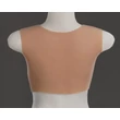 Műmell Realistic silicone breastplate D Cup