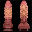 Kétrétegű nagy dildó 26 cm-es tapadótalpas platinum silicone cock