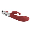 Csiklóizgatós G pont vibrátor Pretty love rasmussen red