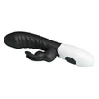 Nyuszi vibrátor szilikon Pretty Love Naugthy Bunny Black
