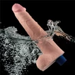 Tölthetős realisztikus vibrátor 27 cm - 10.5" Real Softee Rechargeable Vibrating Dildo (Flesh)