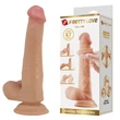 Realisztikus, letapasztható dildó Pretty love tallen flesh