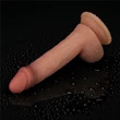 Letapasztható, csúszóbőrös dildó 7.5'' sliding skin pro dual layer silicone dong