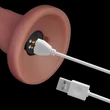 Realisztikus hajlítható vibrátor 8 vibrating dual density power cock