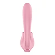 Csikló és G pont stimulátor Tongue genius - pink