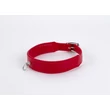Nyakörv piros - Patent leather with lamb leather