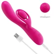 Csiklóizgatós szilikon vibrátor L'allure orbit rechargeable vibrator