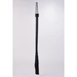 Bőr korbács 70 cm-es kid leather 9 tails flogger fekete