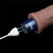 Realisztikus 9.5" real softee rechargeable silicone vibrátor tölthető