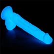 Világítós dildó tapadótalpas 10.5 lumino play silicone