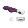 Csiklóizgatós g-pont vibrátor Pretty love Alvis Purple