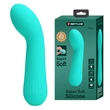 G-pont vibrátor és csiklóizgató Pretty Love Faun Green