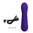 G-pont vibrátor és csiklóizgató Pretty Love Faun Purple II