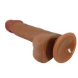 Letapasztható realisztikus dildó Beautiful catoblepas 8,1 " dildo brown