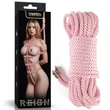 Rózsaszínű kötél Rebellion reign rose silky bondage rope