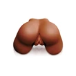 Vibrátoros ánusz és vagina maszturbátor távirányítóval Vibrating ass brown