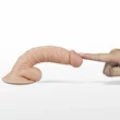Realisztikus letapasztható vibrátor 7.5" real extreme vibrating dildo