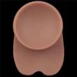 Realisztikus hajlítható dildó 16'' dual layered bendable silicone cock xxl(flesh)