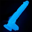 Világítós dildó tapadótalpas 10.5 lumino play silicone