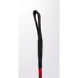 Lovaglópálca piros Riding stick Nylon stick handle nubuck leather top