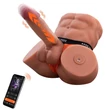 Férfi szexbaba vevehető vibrtoros pénisszel, lökő funkcióval Gretel masturbator