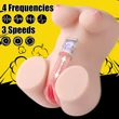 Tölthető, vibrációs vagina maszturbátor Renaca Pussy