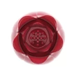 Masszírozó vibrátorra helyezhetó rózsa alakú fej Pretty Love Secret Garden Red