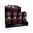 Bemutató készlet Pipedream extreme elite vibrating stroker display - 12 pcs light/black