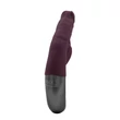 Csiklókaros G-pontos vibrátor Titanz 7" silicone rechargeable vibrator in rubine red