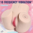 Applikációs vibrátoros vagina és ánusz Inmay masturbator