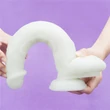 Világítós dildó tapadótalpas 10.5 lumino play silicone