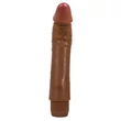 Realisztikus vibrátor Barbara dybbuk realistic multi-speed vibrator 9,5 " brown