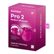 Rózsa alakú léghullámos csiklóizgató vibrátor Satisfyer Pro 2 Modern Blossom
