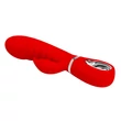 Csiklókaros vibrátor Pretty Love Prescott red
