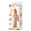 Realisztikus csúszóbőrös dildó Pretty Love Quentin Flesh