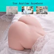 Távirányítós vibrációs vagina és ánusz maszturbátor Marisa Masturbator