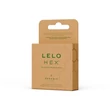 Hatszögrácsos óvszer LELO HEX™ Organic 3 pack