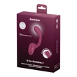 Kétvégű vibrátor nőknek Satisfyer G for goddess 2 - vörös