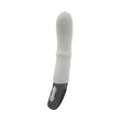 G-pontos vibrátor Titanz 7" silicone rechargeable vibrator in ivory white