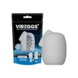 Vibrátoros maszturbátor tojás Vibeggs - blow misty - white