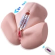 Távirányítós vibrációs vagina és ánusz Julie Masturbator