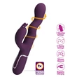 Csiklóizgatós szilikon vibrátor hullámzó funkcióval Pretty Love Laursen Purple II