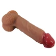 Dildó, letapasztható Pretty love lisle 8.1" dildo