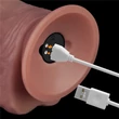 Realisztikus hajlítható vibrátor 9'' vibrating dual density power cock