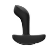 Análvibrátor szilikon fekete Bootie vibe - black