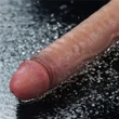 Realisztikus 9.5" real softee rechargeable silicone vibrátor tölthető