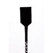 Lovaglópálca fehér Riding stick Nylon stick handle nubuck leather top