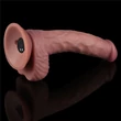Realisztikus hajlítható vibrátor 9'' vibrating dual density power cock