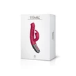 Csiklókaros G-pontos vibrátor Titanz 7" silicone rechargeable vibrator in pink