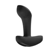 Análvibrátor szilikon fekete Bootie vibe - black